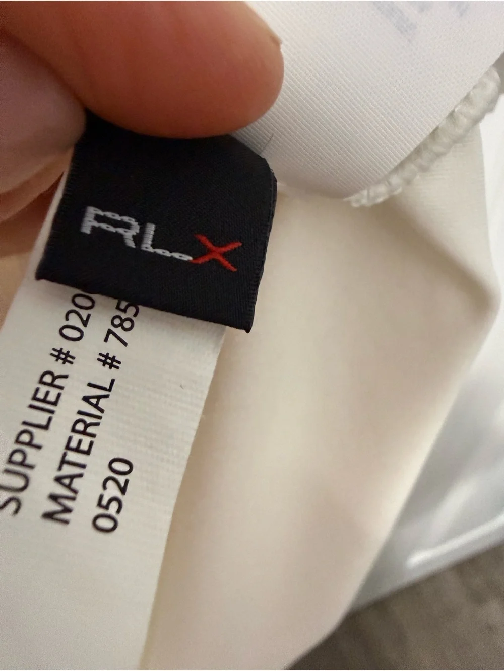 RLX Ralph Lauren White Polo Shirt Men’s Size L